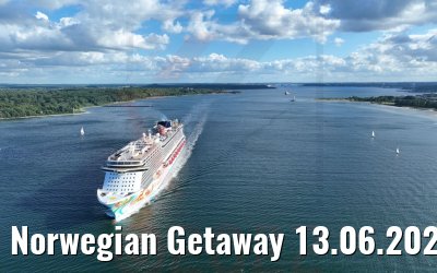 Norwegian Getaway 13.06.2022 Kieler Förde