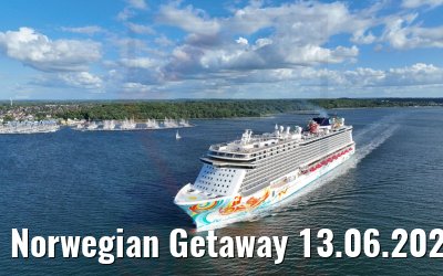 Norwegian Getaway 13.06.2022 Kieler Förde