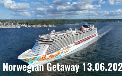 Norwegian Getaway 13.06.2022 Kieler Förde