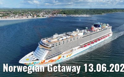 Norwegian Getaway 13.06.2022 Kieler Förde