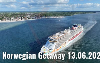 Norwegian Getaway 13.06.2022 Kieler Förde