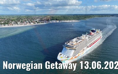 Norwegian Getaway 13.06.2022 Kieler Förde