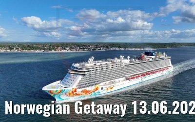 Norwegian Getaway 13.06.2022 Kieler Förde