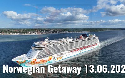 Norwegian Getaway 13.06.2022 Kieler Förde