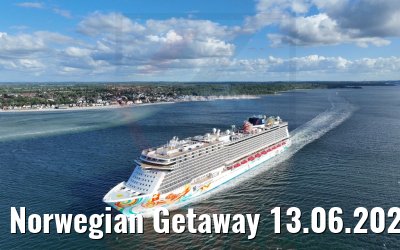 Norwegian Getaway 13.06.2022 Kieler Förde