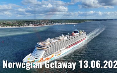 Norwegian Getaway 13.06.2022 Kieler Förde