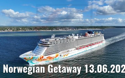 Norwegian Getaway 13.06.2022 Kieler Förde