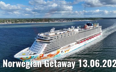 Norwegian Getaway 13.06.2022 Kieler Förde