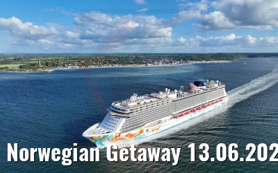Norwegian Getaway 13.06.2022 Kieler Förde