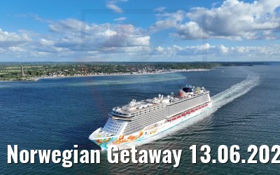 Norwegian Getaway 13.06.2022 Kieler Förde