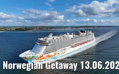 Norwegian Getaway 13.06.2022 Kieler Förde