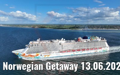 Norwegian Getaway 13.06.2022 Kieler Förde