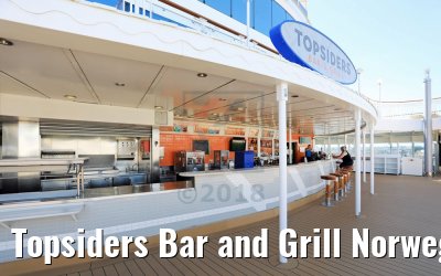 Topsiders Bar and Grill Norwegian Jade 01.07.2018