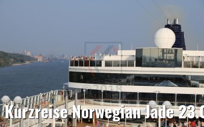 Kurzreise Norwegian Jade 23.08.2018 Abfahrt Hamburg
