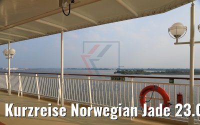Kurzreise Norwegian Jade 23.08.2018 Abfahrt Hamburg