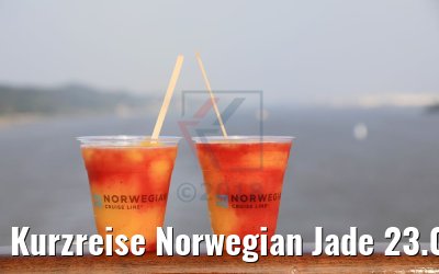 Kurzreise Norwegian Jade 23.08.2018 Abfahrt Hamburg
