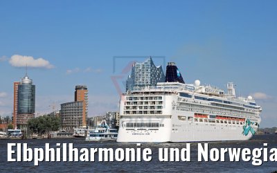 Elbphilharmonie und Norwegian Jade 04.06.2017