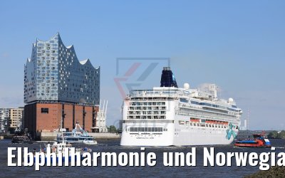Elbphilharmonie und Norwegian Jade 04.06.2017