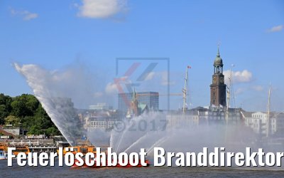 Feuerlöschboot Branddirektor Krüger und Michel Hamburg 04.06.2017