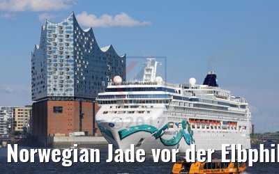 Norwegian Jade vor der Elbphilharmonie Hamburg 04.06.2017