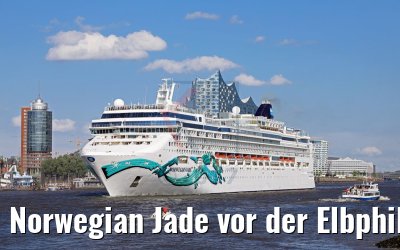 Norwegian Jade vor der Elbphilharmonie Hamburg 04.06.2017