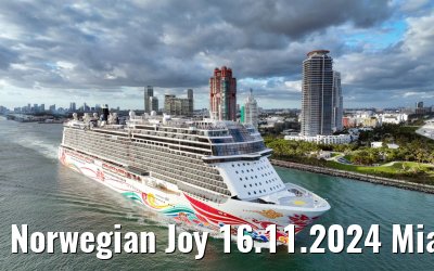 Norwegian Joy 16.11.2024 Miami