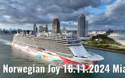 Norwegian Joy 16.11.2024 Miami