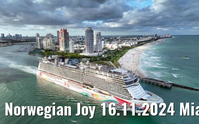 Norwegian Joy 16.11.2024 Miami