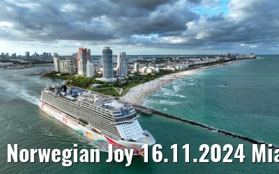 Norwegian Joy 16.11.2024 Miami