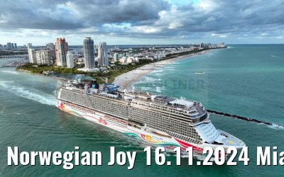 Norwegian Joy 16.11.2024 Miami
