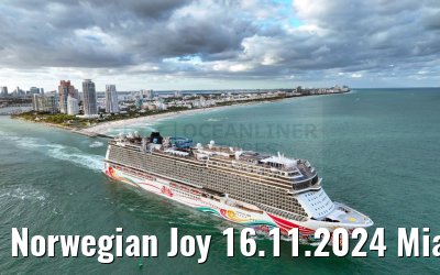 Norwegian Joy 16.11.2024 Miami
