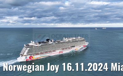 Norwegian Joy 16.11.2024 Miami