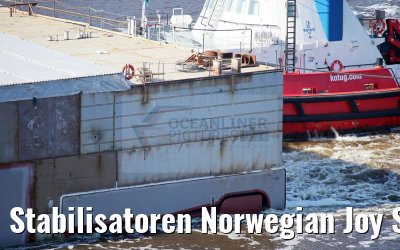 Stabilisatoren Norwegian Joy Sektion im NOK