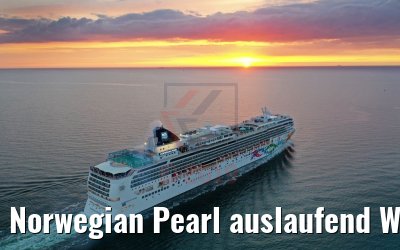 Norwegian Pearl auslaufend Warnemünde 27.05.2019