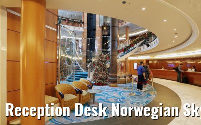 Reception Desk Norwegian Sky
