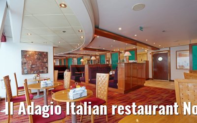 Il Adagio Italian restaurant Norwegian Sky