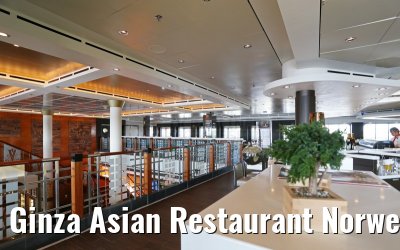 Ginza Asian Restaurant Norwegian Star