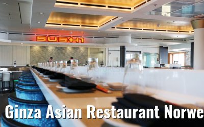Ginza Asian Restaurant Norwegian Star