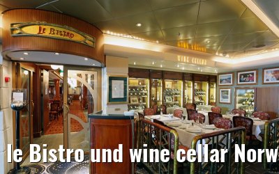 le Bistro und wine cellar Norwegian Star