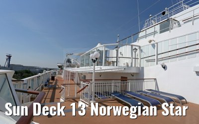 Sun Deck 13 Norwegian Star