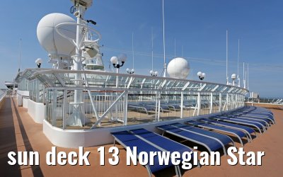 sun deck 13 Norwegian Star