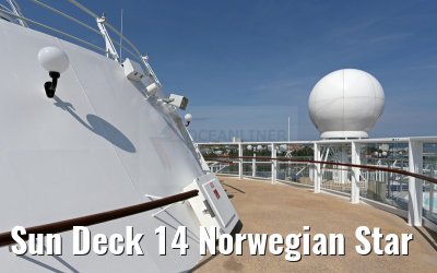 Sun Deck 14 Norwegian Star
