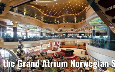 the Grand Atrium Norwegian Star