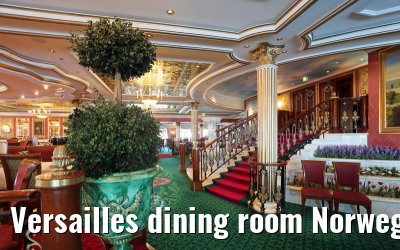 Versailles dining room Norwegian Star