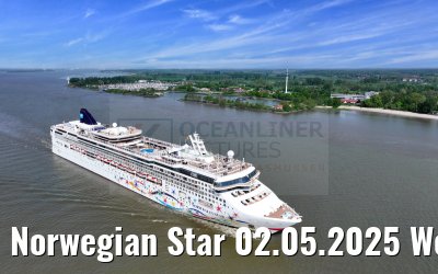 Norwegian Star 02.05.2025 Wedel
