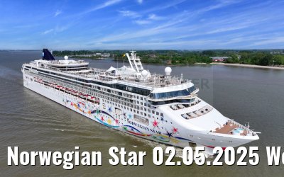 Norwegian Star 02.05.2025 Wedel