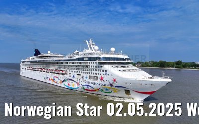 Norwegian Star 02.05.2025 Wedel