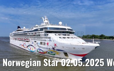 Norwegian Star 02.05.2025 Wedel