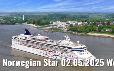 Norwegian Star 02.05.2025 Wedel