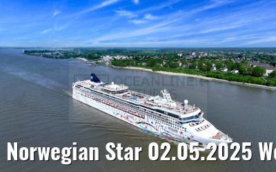 Norwegian Star 02.05.2025 Wedel